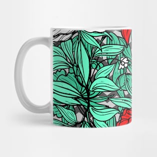 flower holiday Mug